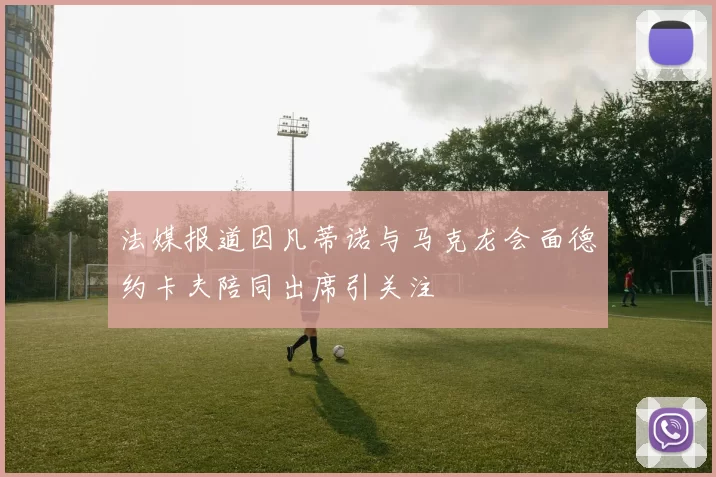 法媒报道因凡蒂诺与马克龙会面德约卡夫陪同出席引关注
