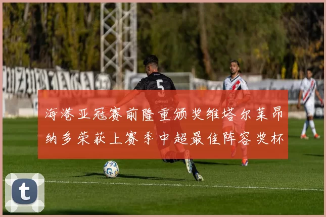 海港亚冠赛前隆重颁奖维塔尔莱昂纳多荣获上赛季中超最佳阵容奖杯